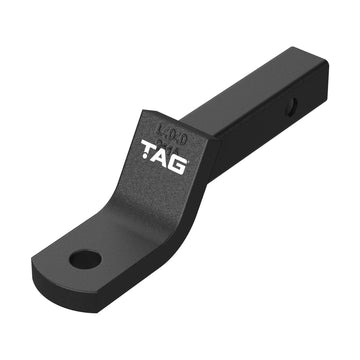 TAG Tow Ball Mount - 220mm Long, 135° Face, 40mm Square Hitch - Brixton 4x4 - Buy Online Now!